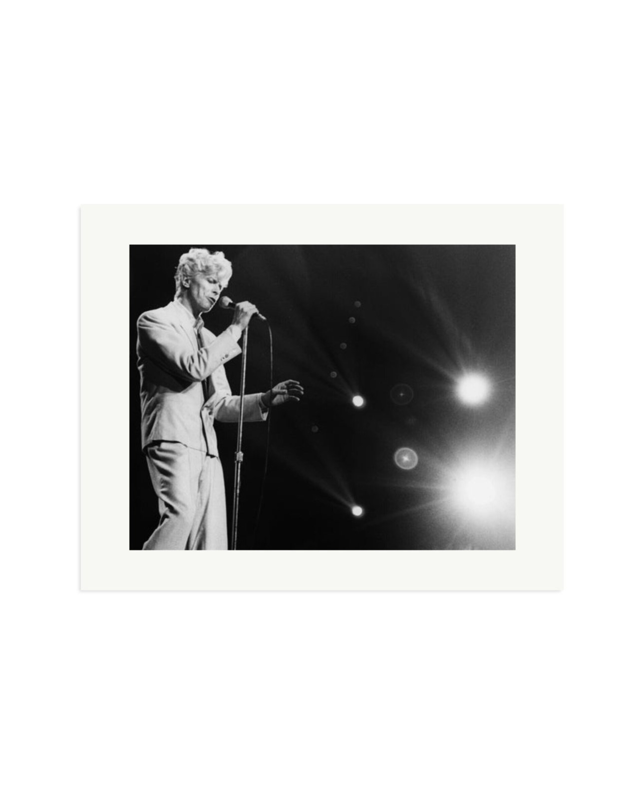 David Bowie 1983 Print Only / XL