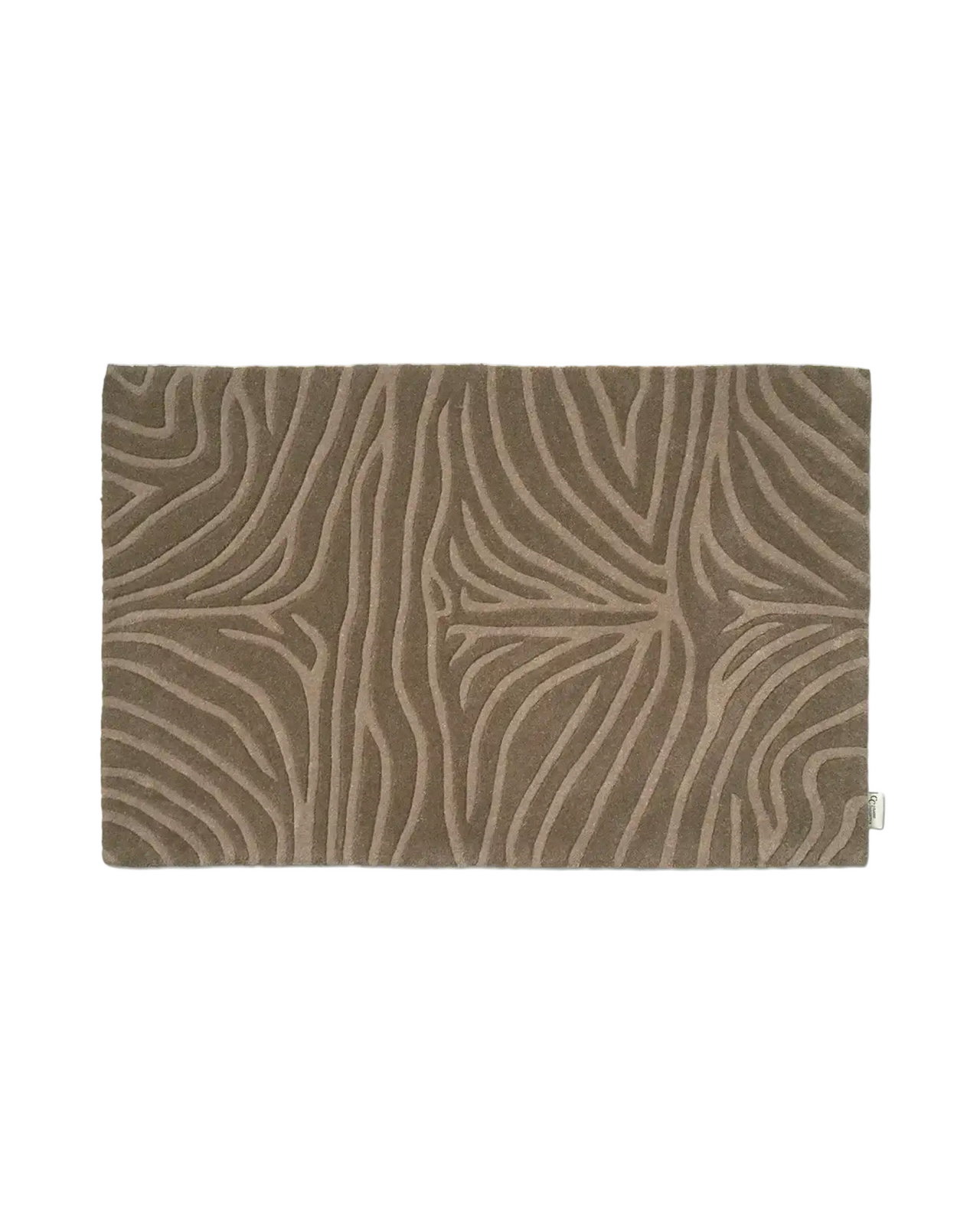 Zebra dörrmatta mocca