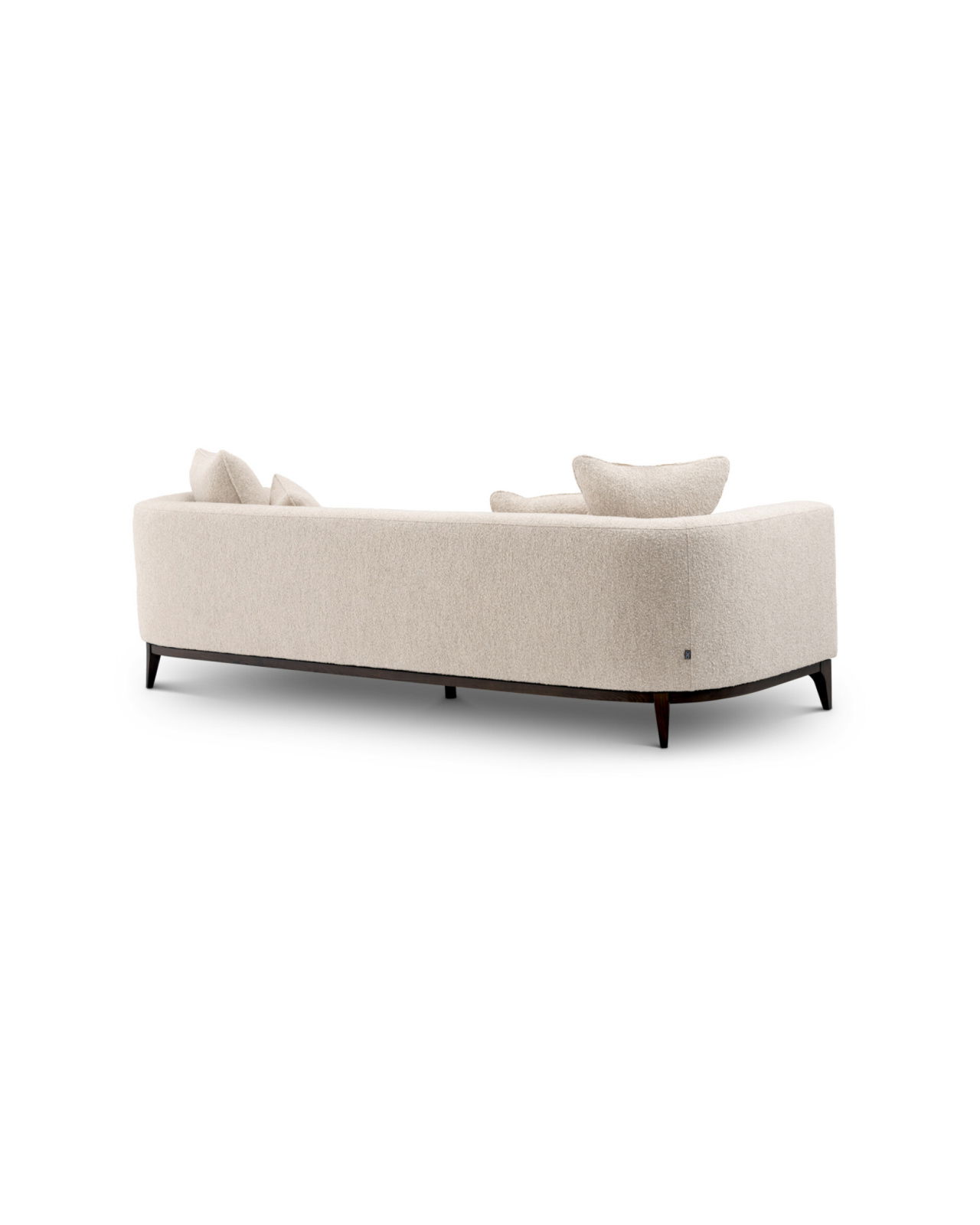 Brannan soffa bouclé chalk white