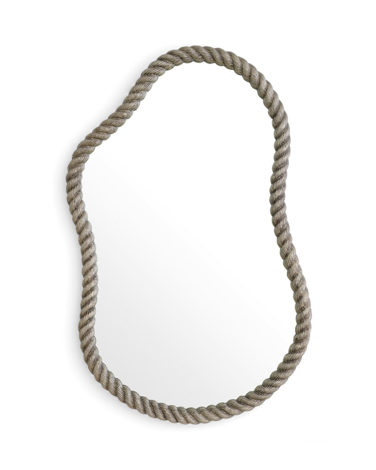 Elvington spegel antik nickel