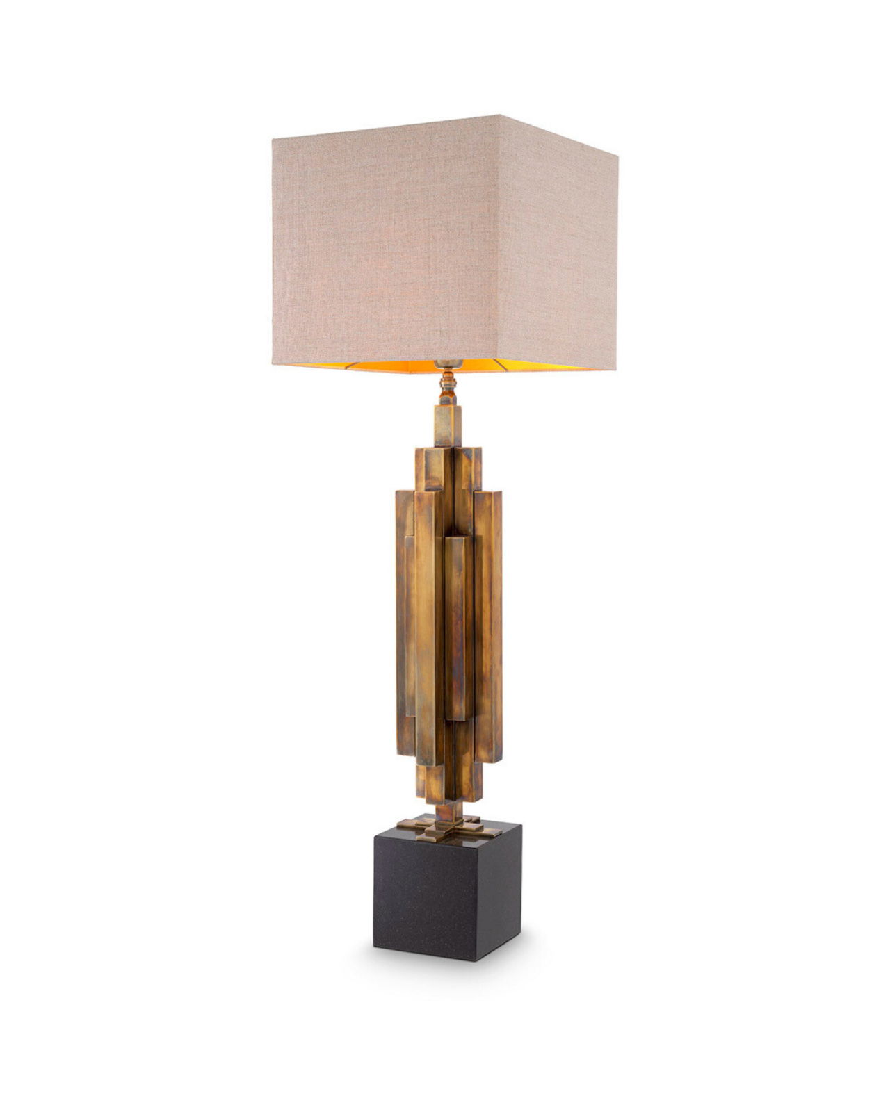 Ellis tafellamp vintage messing