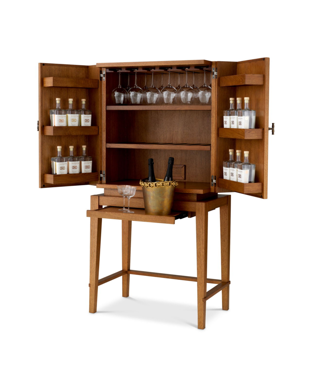 Borchard barskåp caramel