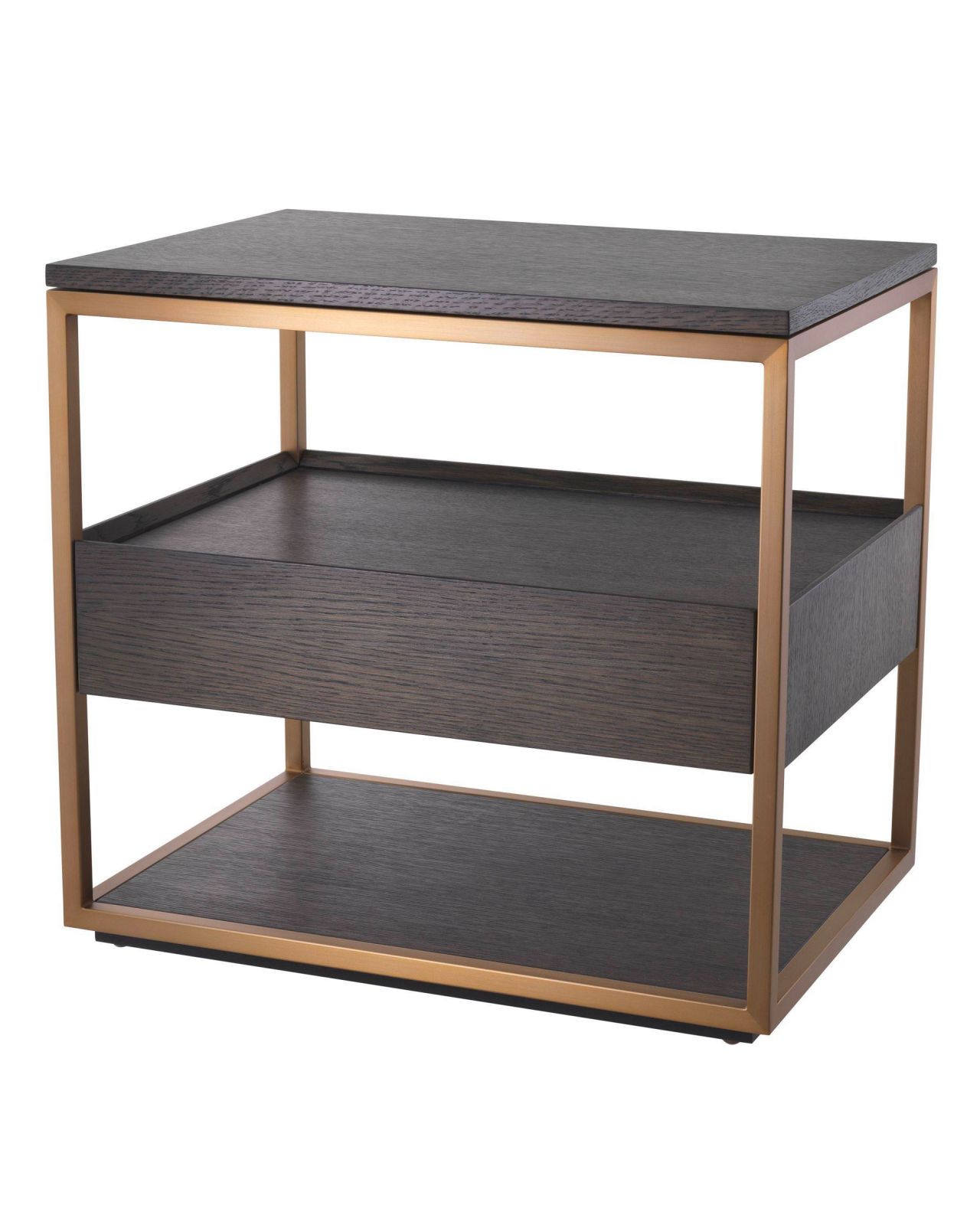 Parker side table mocha