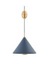 Fontana taklampe messing