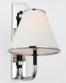 Rigby Sconce Polished Nickel Small