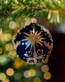 Lux Aurelia kerstbal blauw