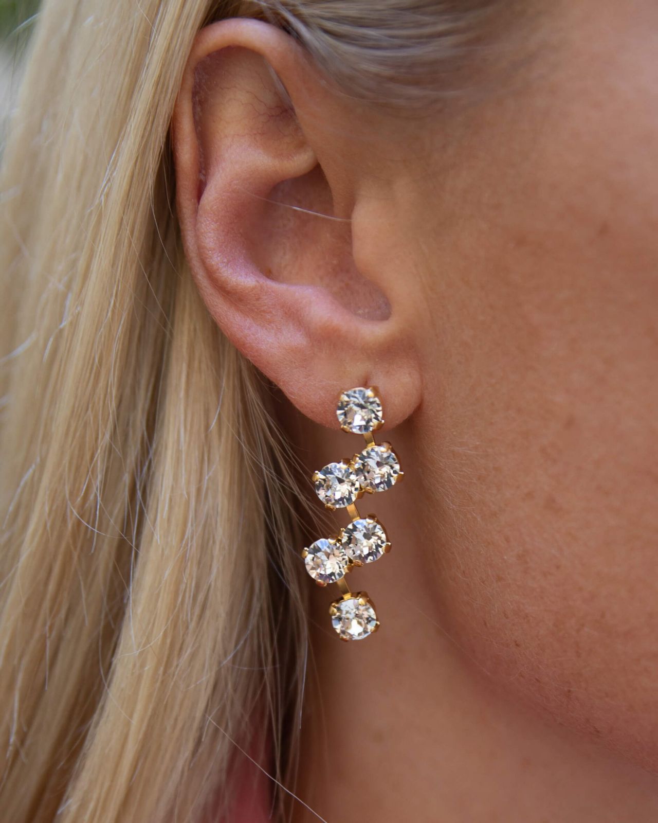Fiona earrings crystal