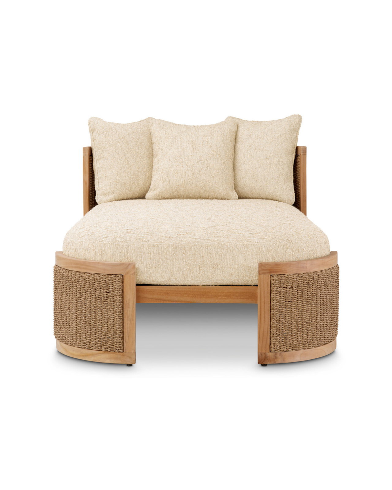 Marenzo teak sun lounger