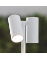 Doppia Accent Rechargeable Table Lamp Matte White