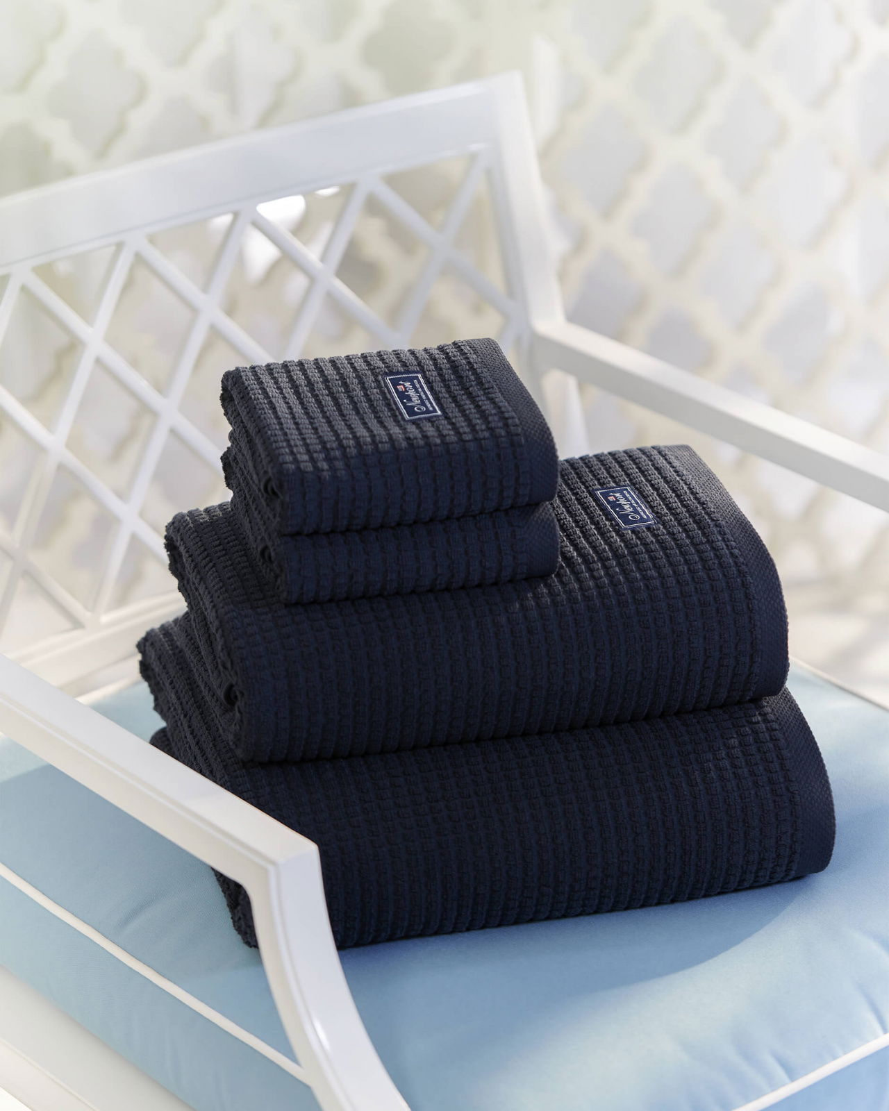 Fisher Island Towel Blue