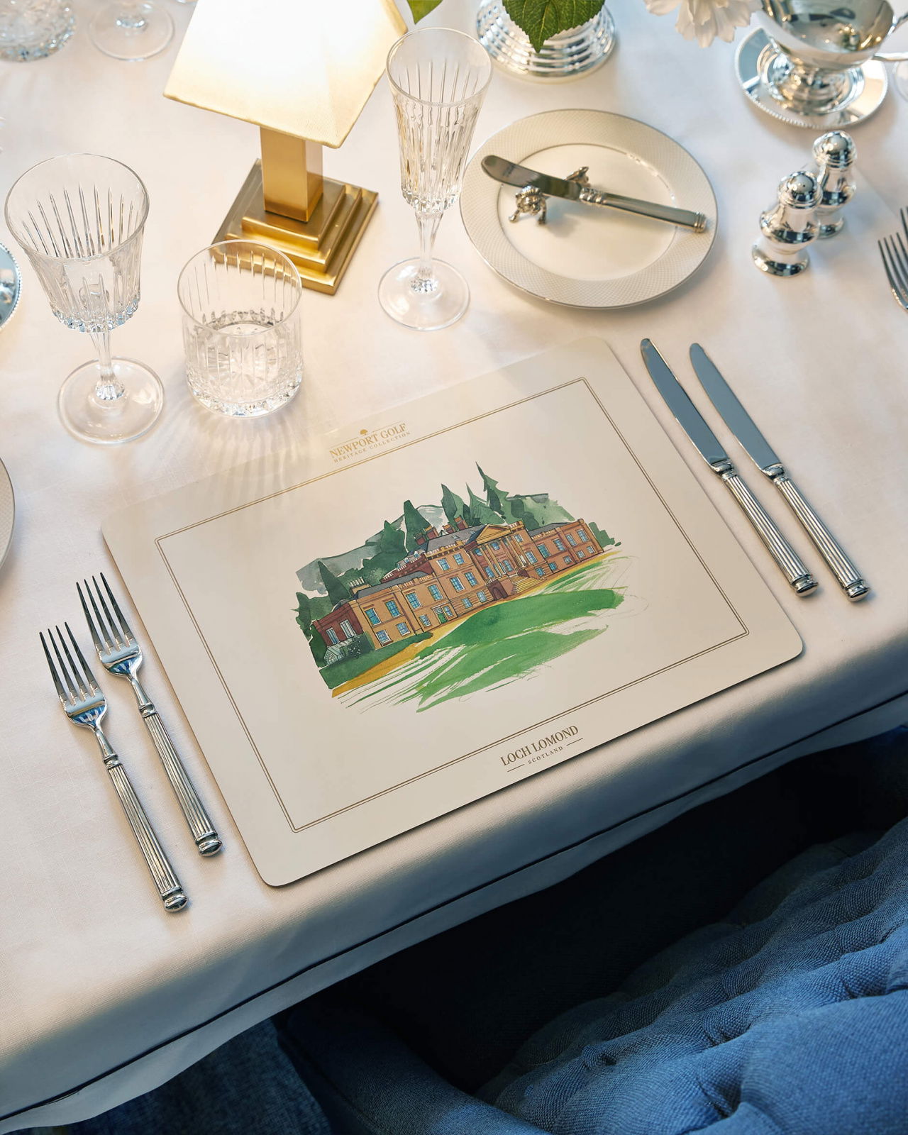 Clubhouse bordstablett vit 6-pack