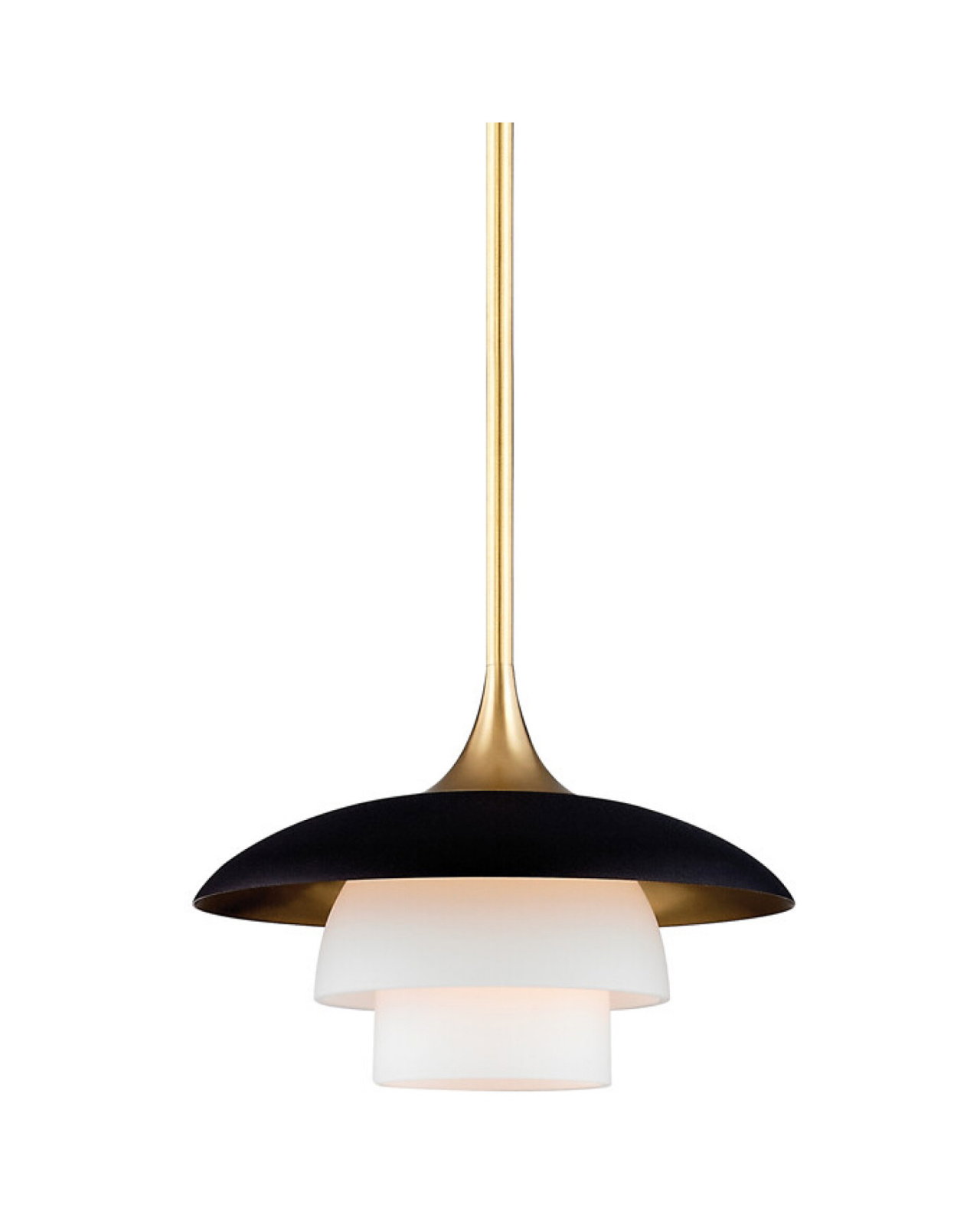 Barron Pendant Aged Brass