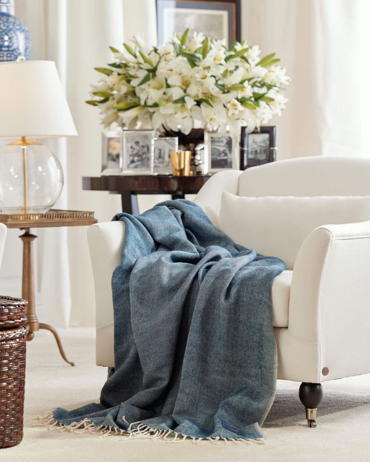 Dorchester fåtölj off-white