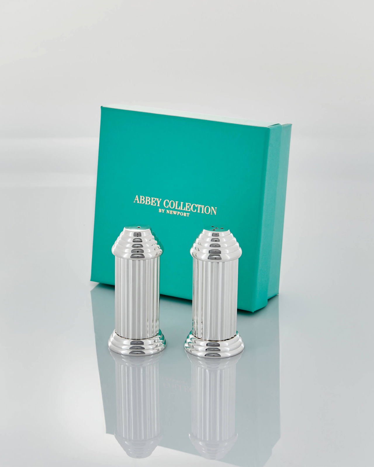 Abbey salt- och pepparkar kolonn