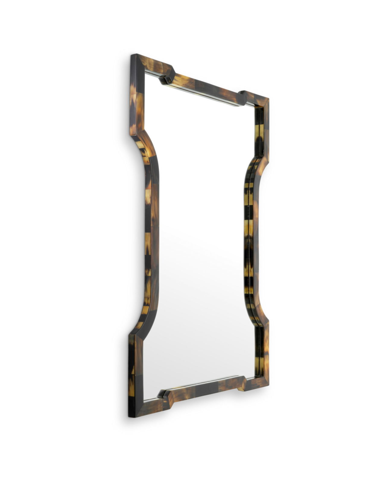 Scalamanca spegel brun