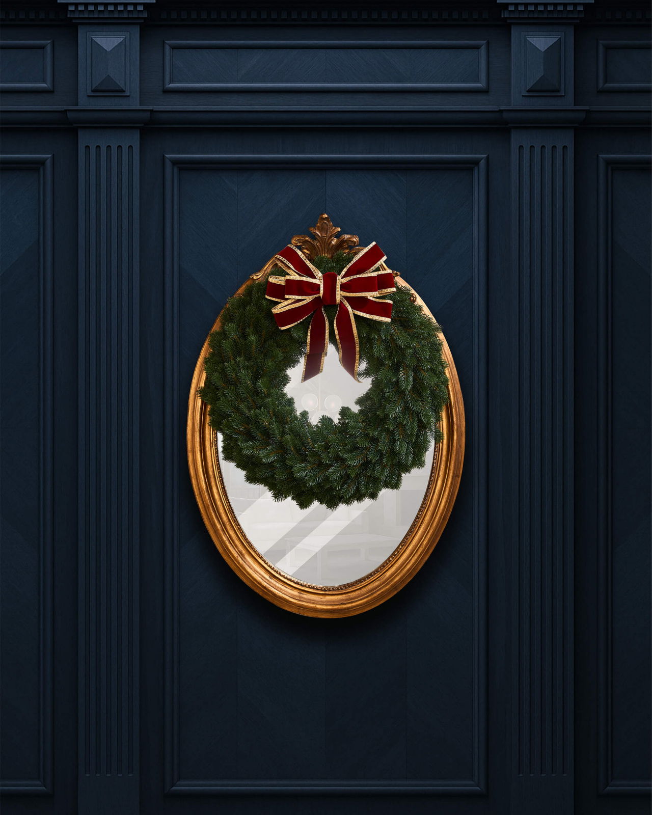 Albert kerstkrans Ø 80cm