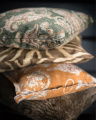 Fair Trade Cushion Cover Cognac OUTLET