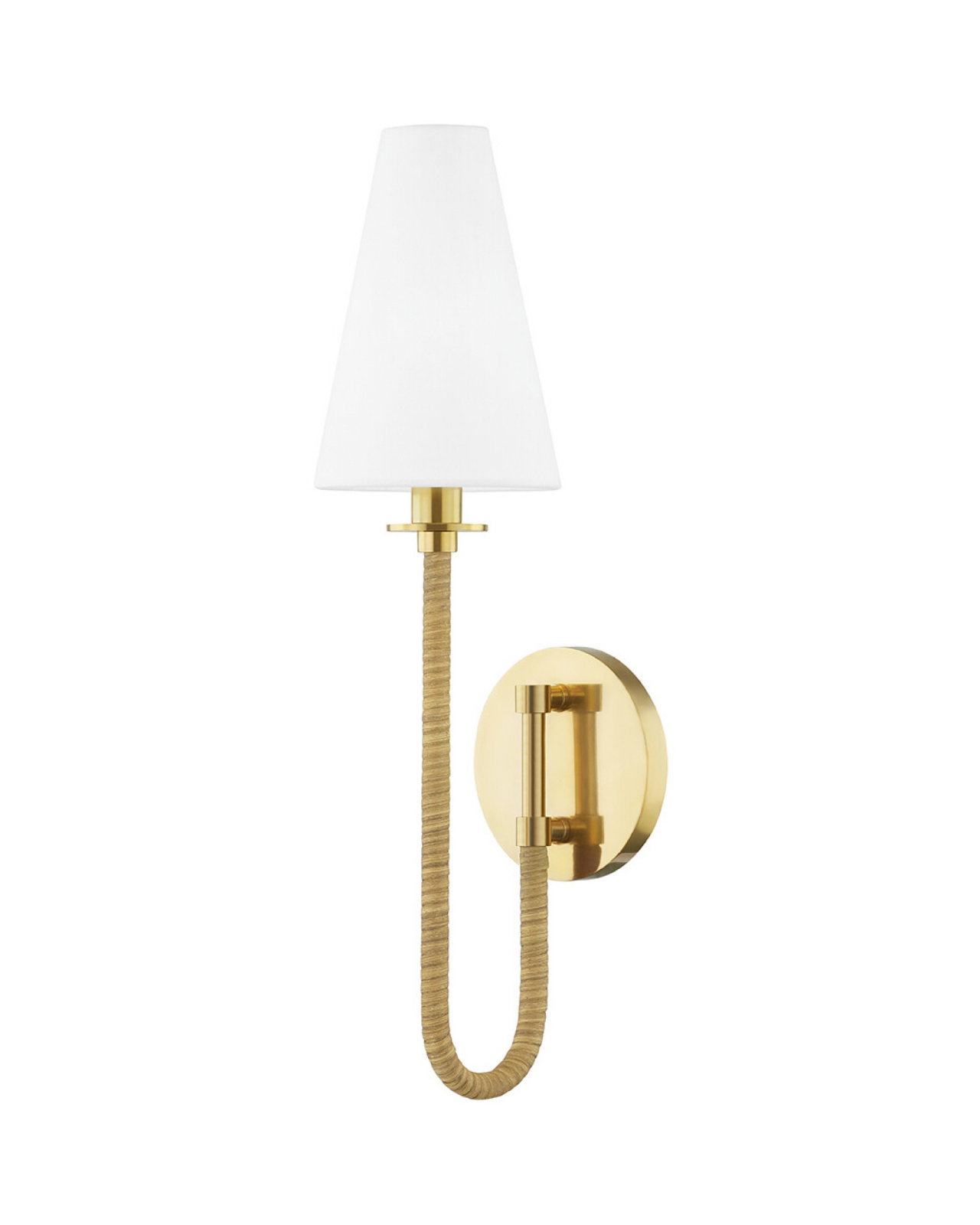 Ripley Wall Sconce Aged Brass