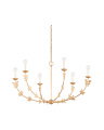 Florian lysekrone vintage gold