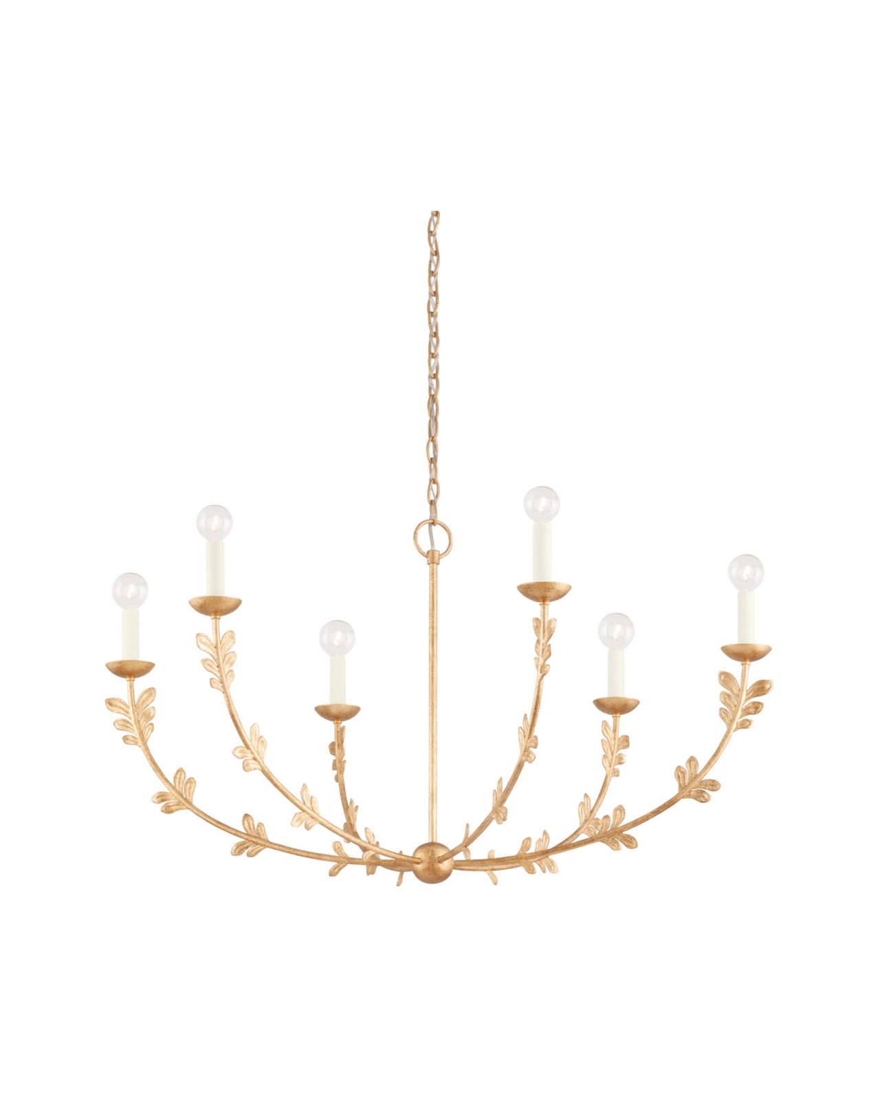 Florian lysekrone vintage gold