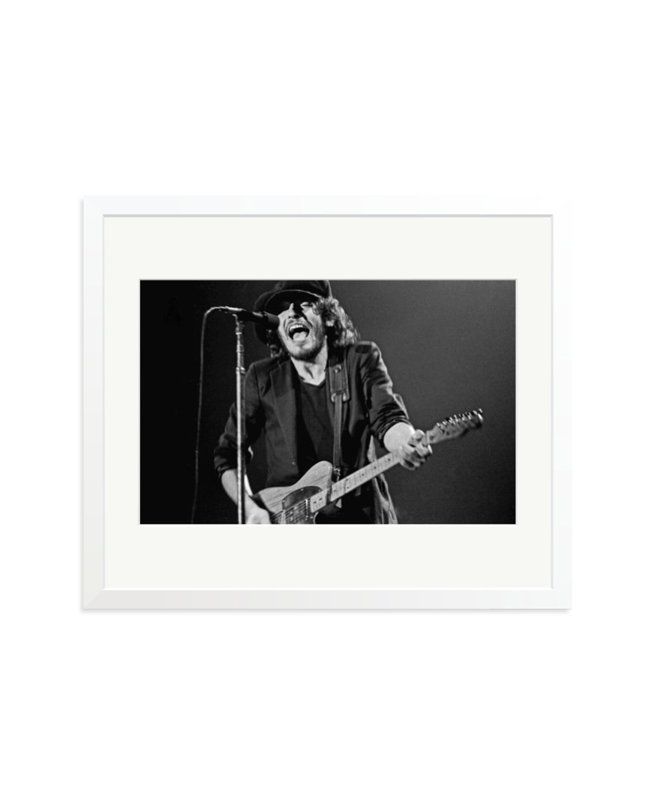 Springsteen Allen Theatre 1976 White / Large