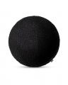 Palla rund kudde bouclé black