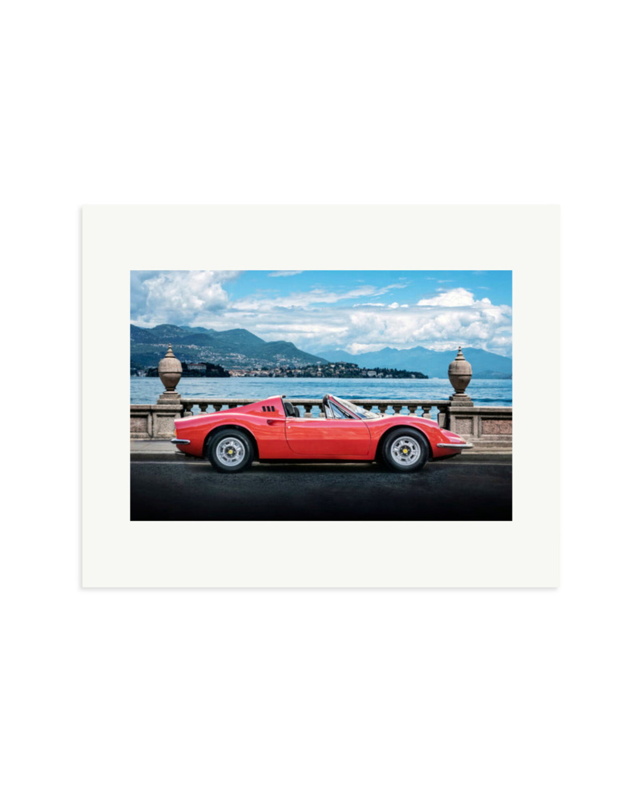 1972 Ferrari Dino Print Only / Medium
