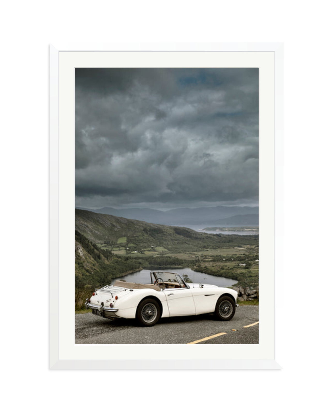 Austin Healey 3000 White / XXL