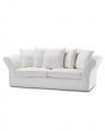 Hampton sofa 3-seater loose cover off-white