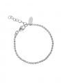 Diamond Chain Bracelet Rhodium