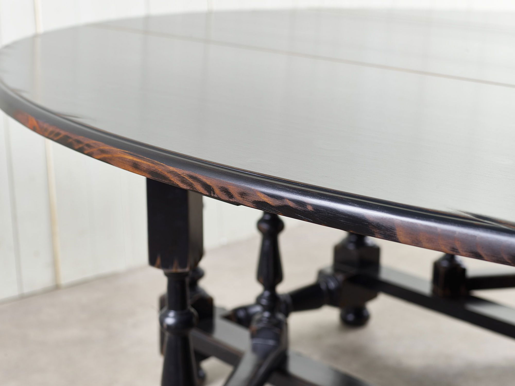 Balmoral matbord svart 200cm