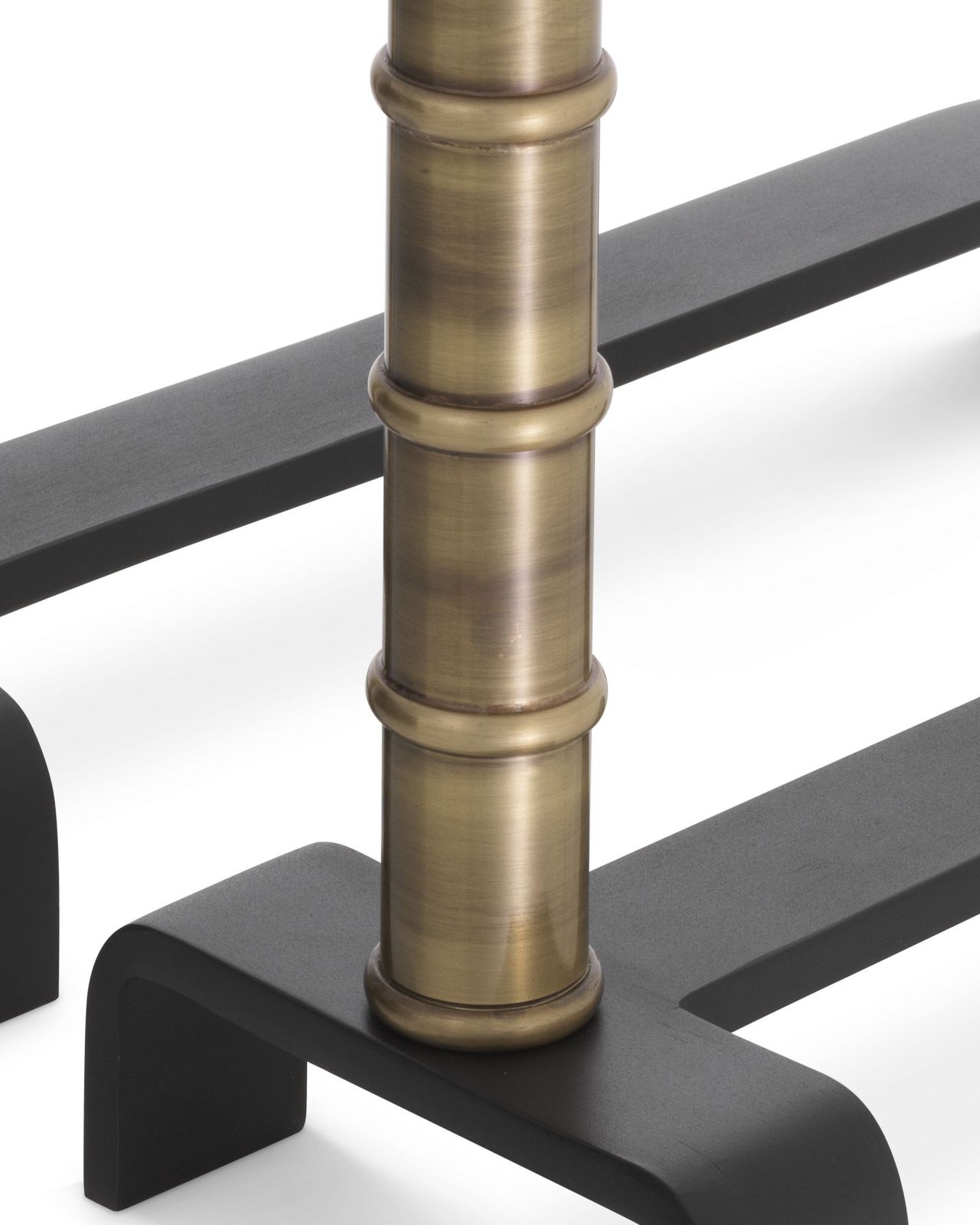 Vauxbons andiron messing 2-pak