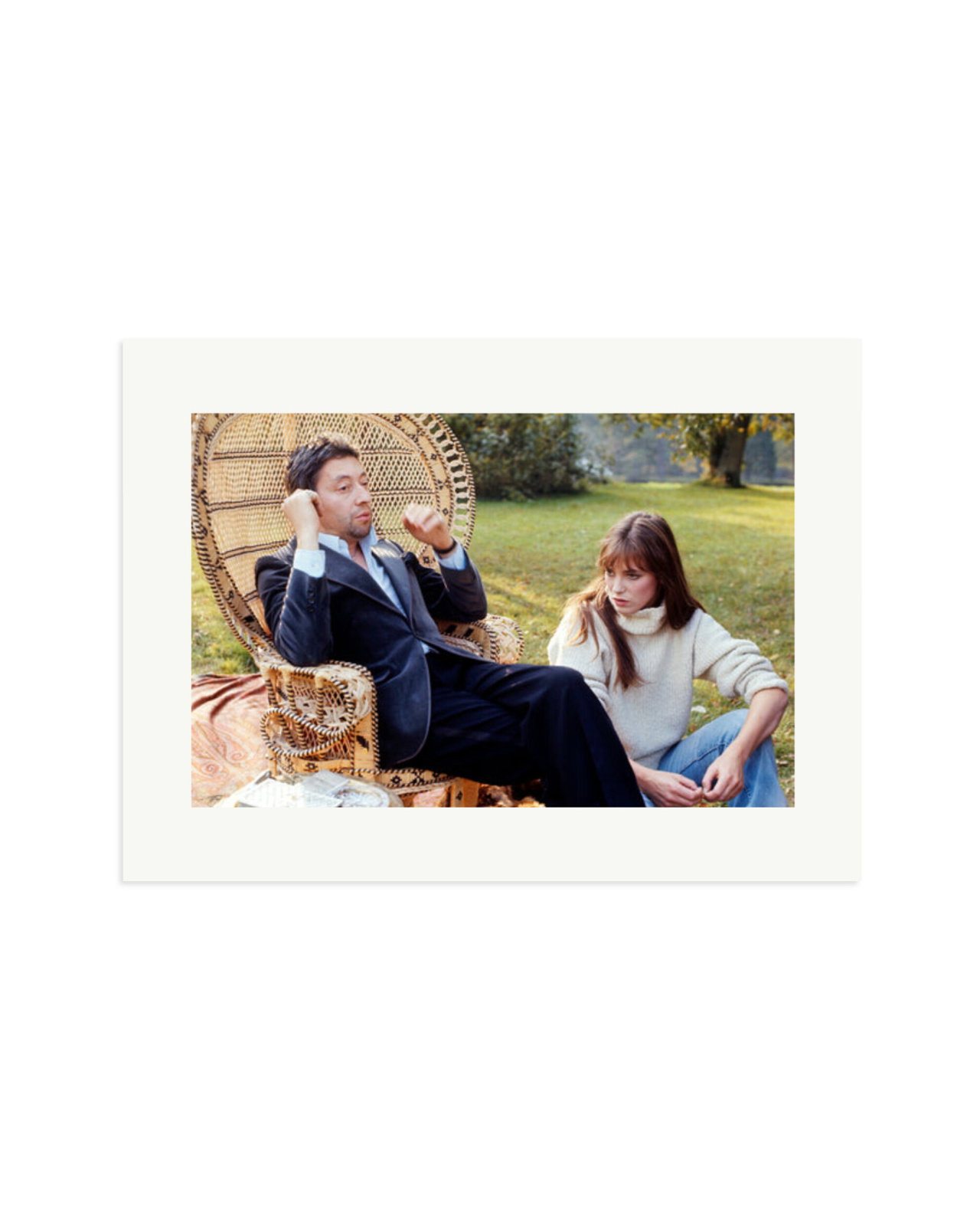 Serge and Jane on Set Print Only / XL