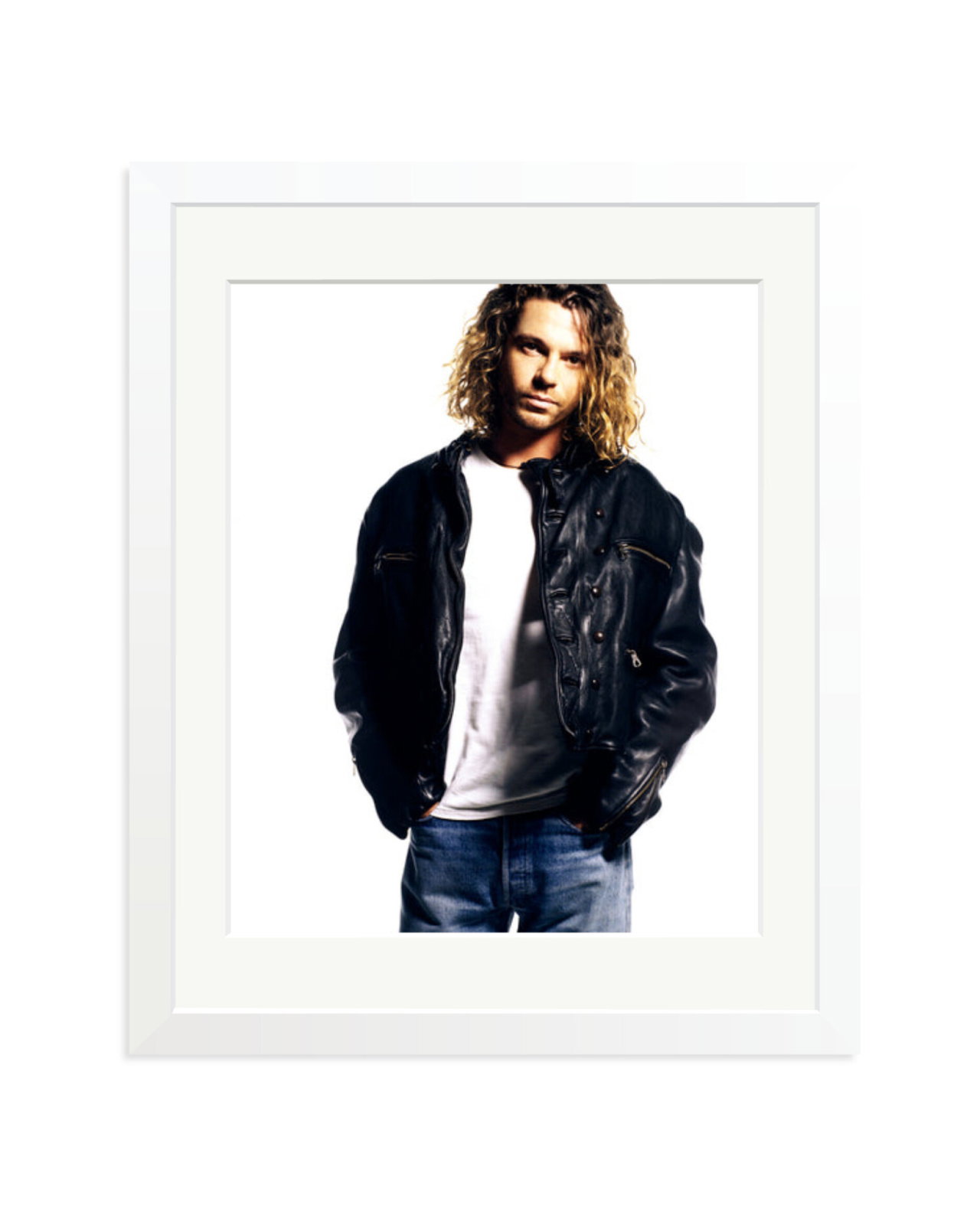 Michael Hutchence in 1993 White / Medium