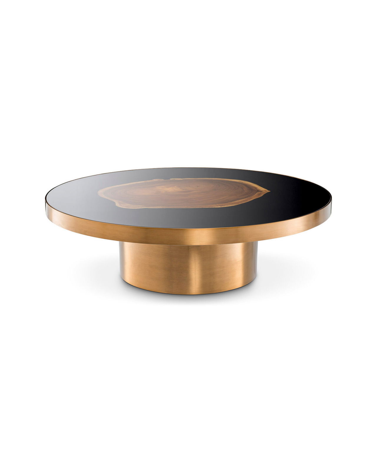 Concord Coffee Table Brushed Brass