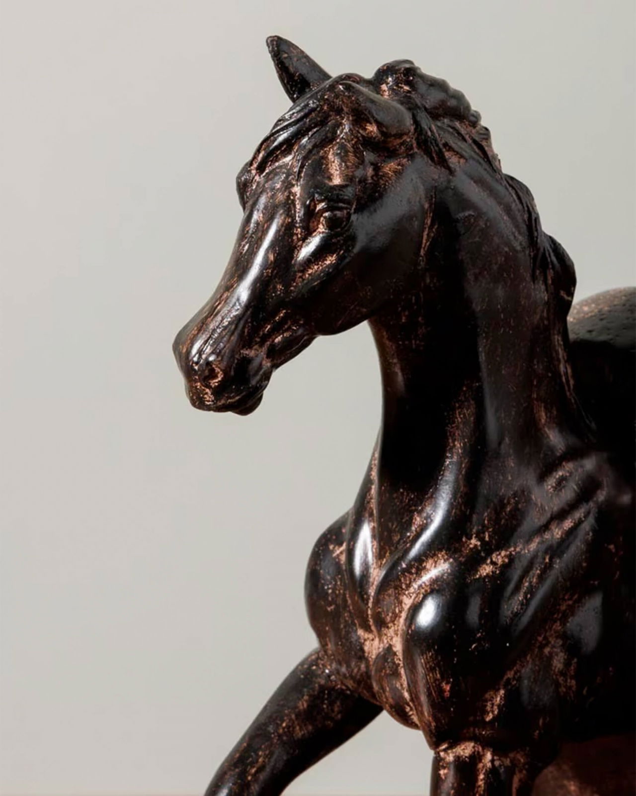 Horses Bookend Brown Set of 2