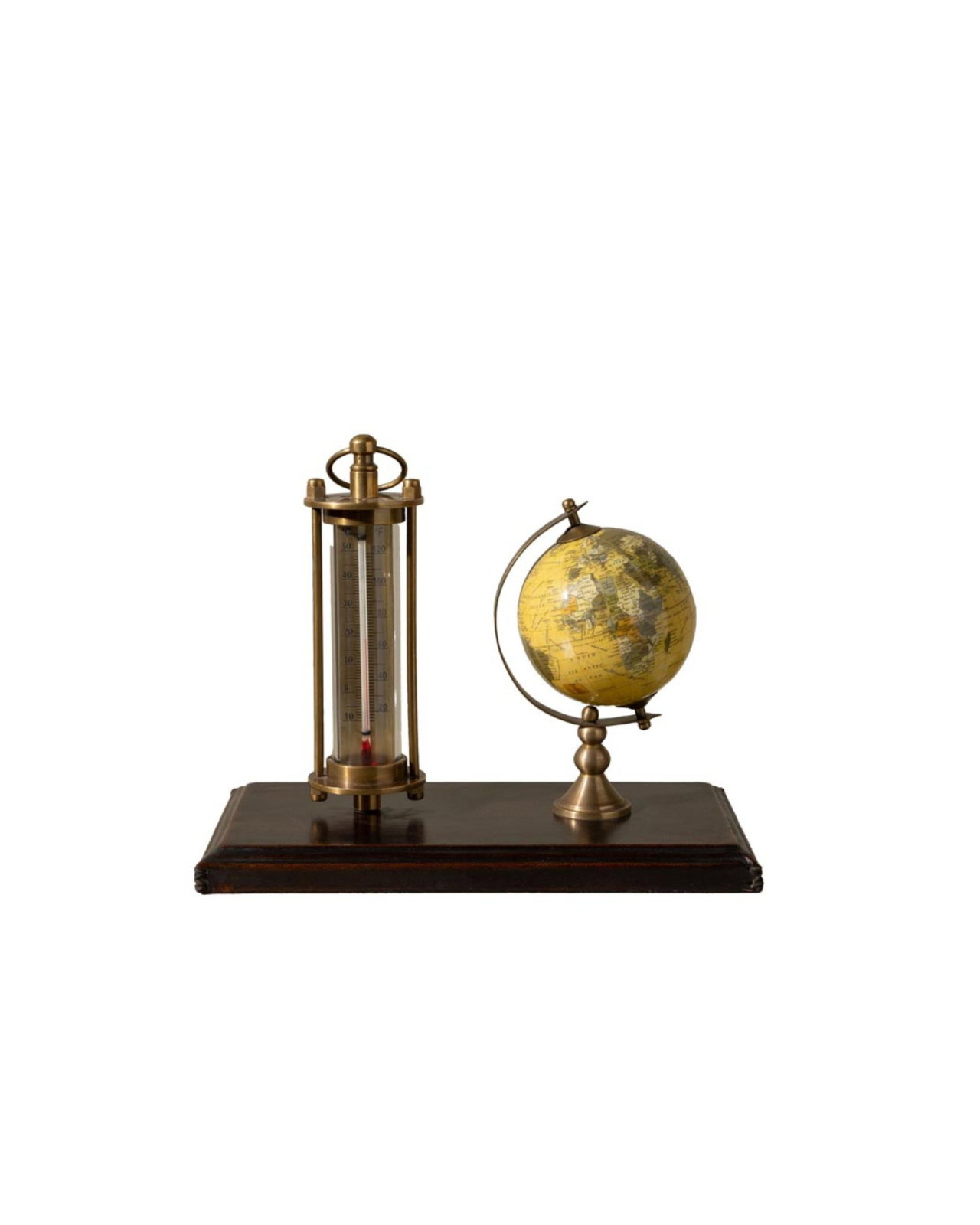 Winton globe with thermometer