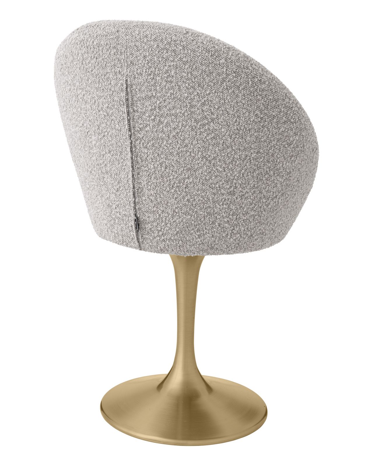 O'Neill Dining Chair Bouclé Grey