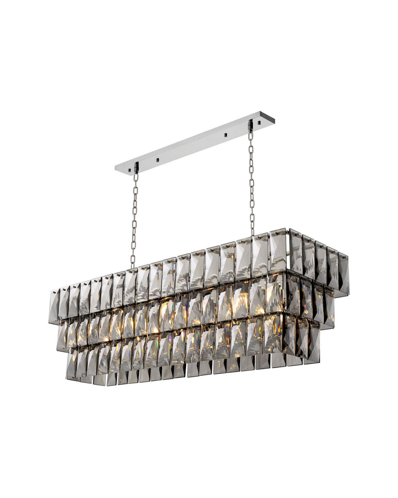 Amazone kroonluchter smoke