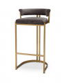 Dante Bar Stool Savona Grey Velvet