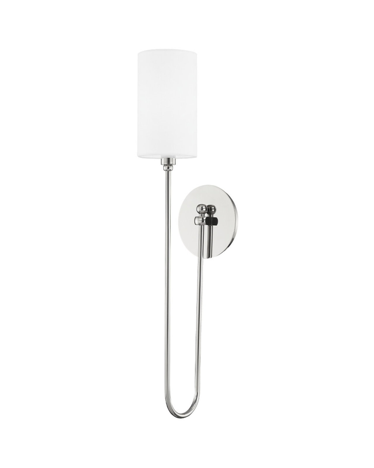 Harlem vegglampe nikkel