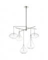 Lomme XL Chandelier Polished Nickel