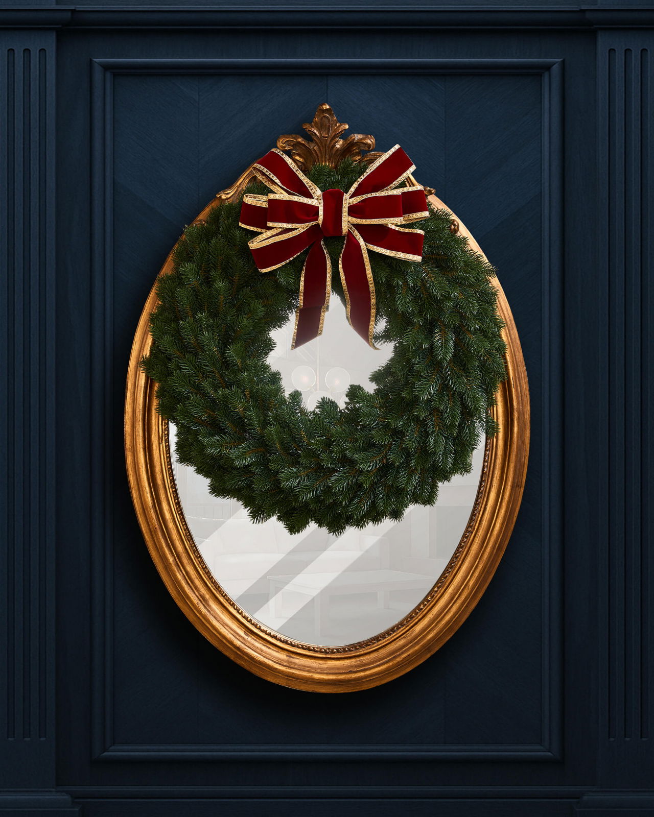 Albert Evergreen Wreath Ø80cm