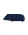 Los Angeles sofa 4-personers indigo (delelig)
