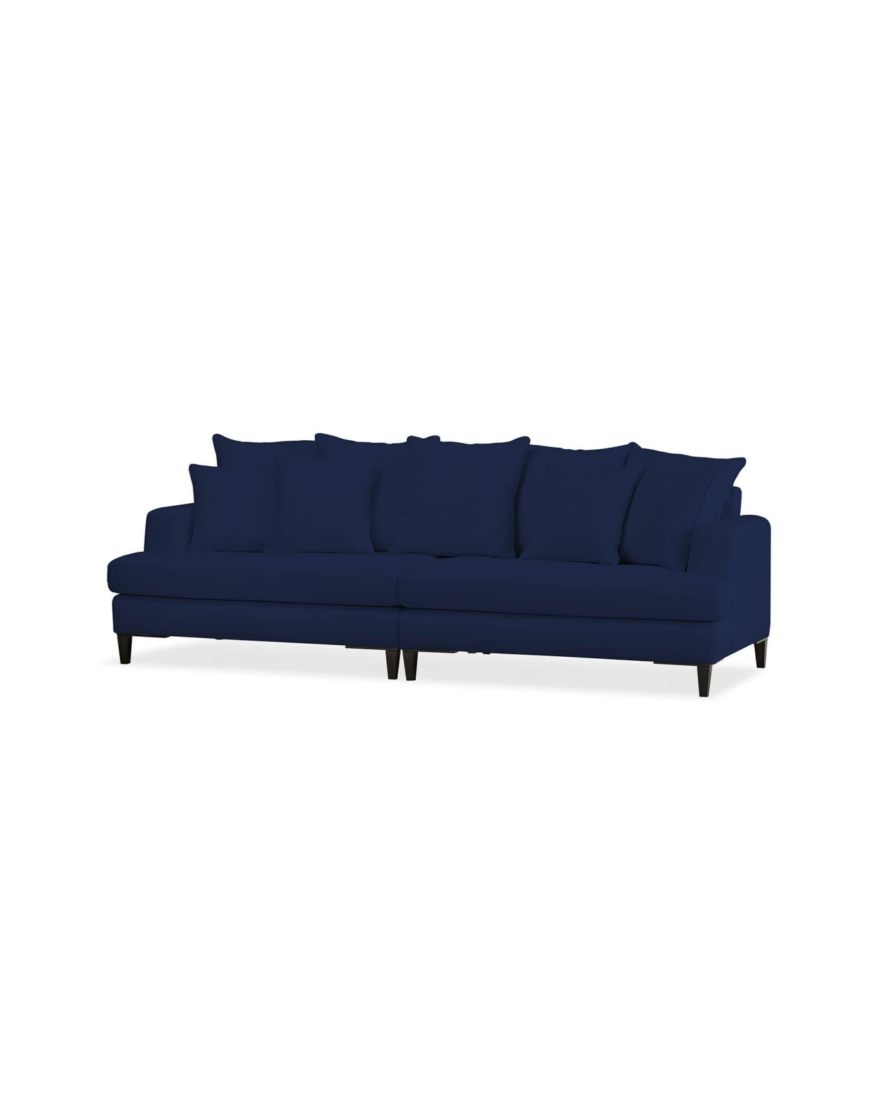 Los Angeles sofa 4-personers indigo (delelig)