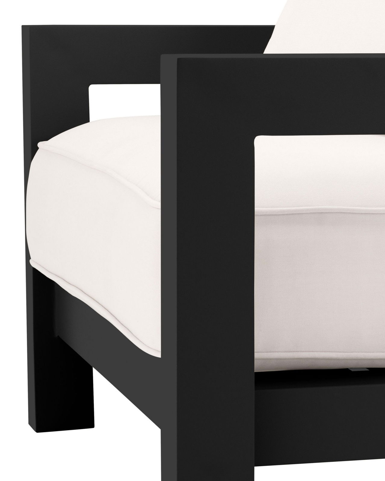 Cap-Antibes fåtölj svart