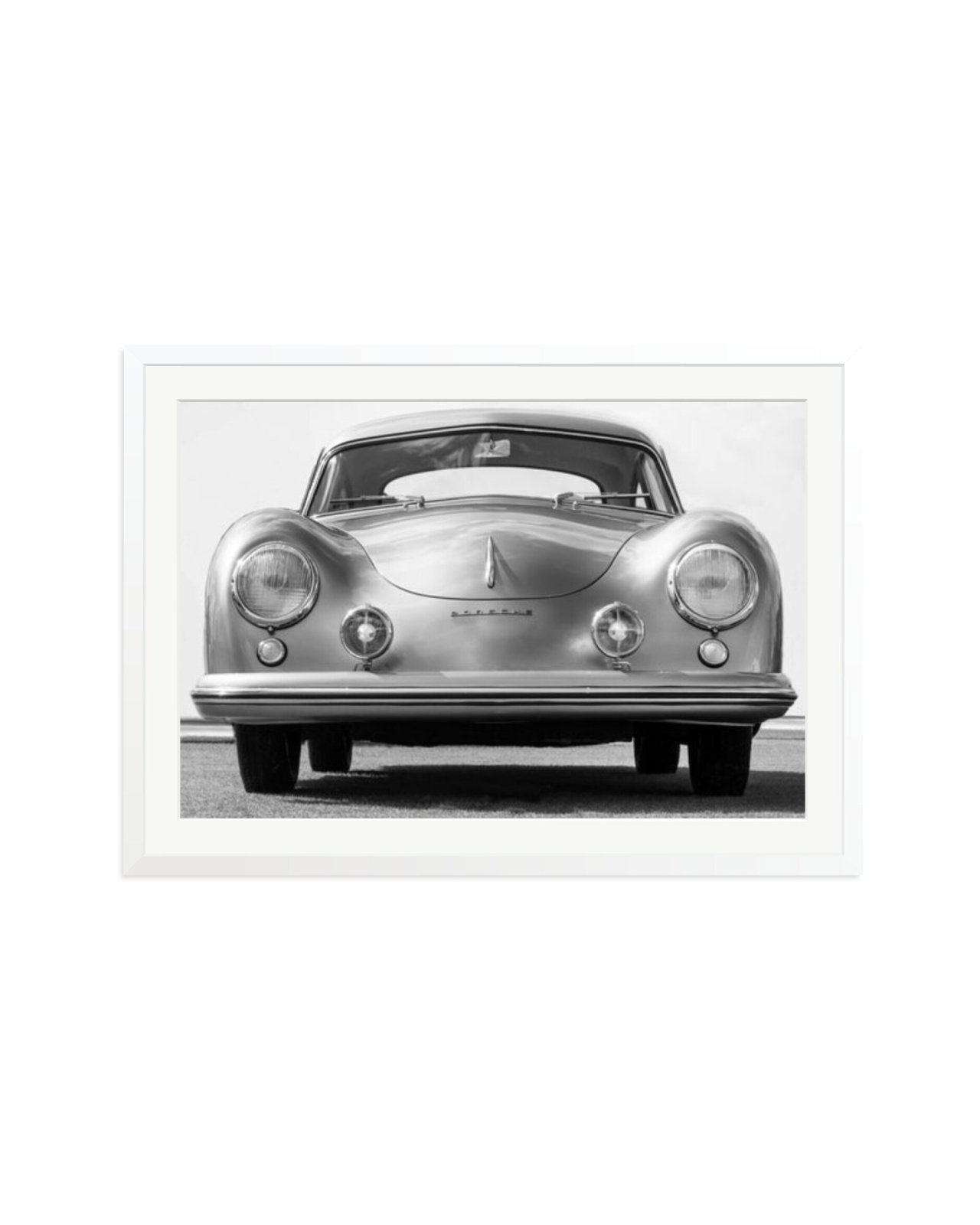 Porsche 356 Coupe White / XXL