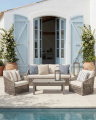 Los Cabos loungegrupp med vintage soffbord