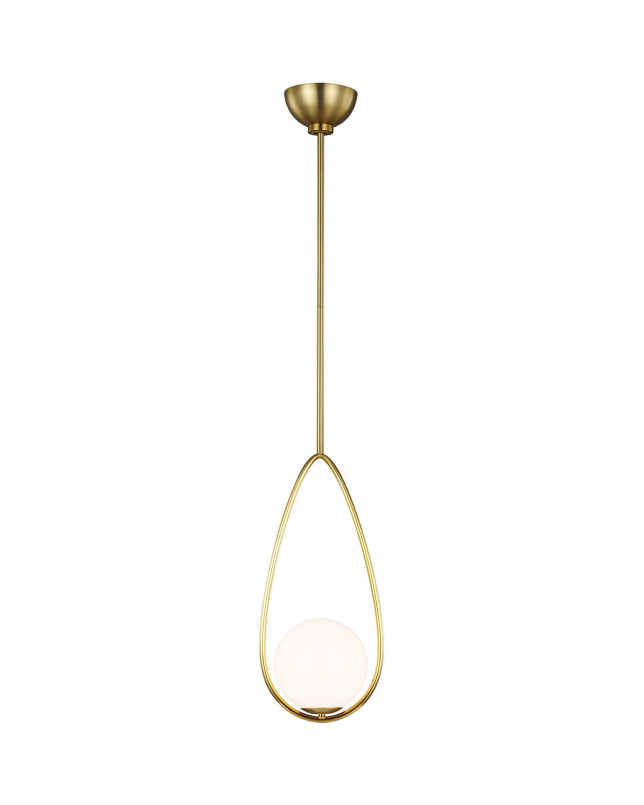 Galassia One Light Pendant Brass