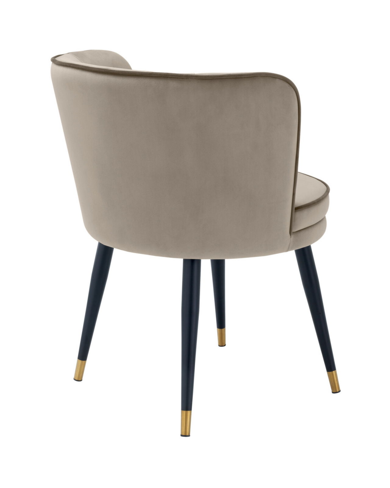 Grenada matstol sammet savona greige